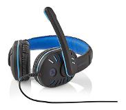Nedis Gaming XYAWYON stereo over-ear headset - 2x 3,5mm Jack / zwart - 2,2 meter