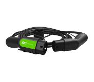 Green Cell EV13 oplaadkabel voor elektrische voertuigen Zwart Type 2 1 5 m