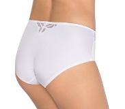 Triumph Maxislip Modern Finesse Maxi met tule-inzet in gebloemd design