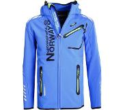 Geographical Norway Softshell Jas Heren Blauw Royaute - S