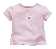 Schnizler T shirt korte mouwen Zwaan meisjes roze