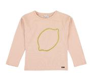 Trixie t shirt Lemon Squash lange mouwen katoen roze