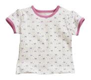 Schnizler T shirt korte mouwen Konijn meisjes beige