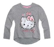 Hello Kitty Sweatshirt grijs (maat 128)