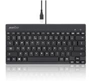 Perixx Periboard 326 compact toetsenbord met backlight - Stille toetsen - Qwerty/US