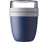 Mepal lunchpot Ellipse Nordic Denim kunststof blauw grijs