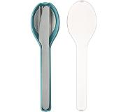 Mepal bestekset 3-delig Ellipse nordic green
