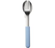 Mepal Bestekset Bloom 3-delig - Nordic blue stainless steel/pp