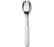 Mepal Bestekset Bloom 3-delig - wit stainless steel/pp