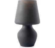 Riviera Maison | Tafellamp Rm-Glass glas zwart x37.5 cm tafellampen | NADUVI