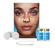 Swati - Coloured Contact Lenses 6 Months - Aquamarine
