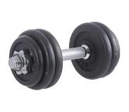 Rucanor Halterset - 15 kg - Zwart