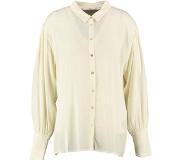 Aaiko soepele oversized ecru blouse viscose - valt ruim - Maat L