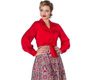 Dancing Days Blouse -XL- SUAVE Rood