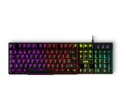 Energy Sistem ESG K2 Ghosthunter toetsenbord USB QWERTY Spaans Zwart