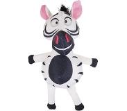 Rosewood Safari zebra van stevig nylon zwart/wit 33 cm