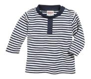 Schnizler T shirt lange mouwen gestreept junior navy/wit
