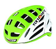 Suomy Gun Wind HV Helmet White/Lime