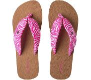 O'Neill Slippers Ditsy Sun - Pink Or Purple With White - 36