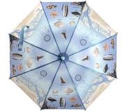 Esschert Design paraplu Strand junior 71 cm polyester blauw