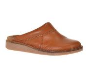 TopRock Leren pantoffel muil cognac 49