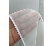 Gerster Vitrage voile stof wit 7 meter | Glasgordijn met loodveter
