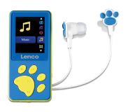 Lenco Xemio-560 - MP3 speler met 8GB geheugen en oordopjes - Blauw