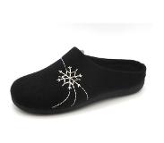 Relax Dames Pantoffel Muil - SE17-07 Zwart - Maat 36