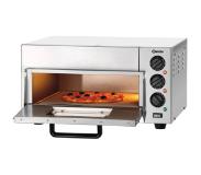 Bartscher Pizzaoven RVS | temperatuurbereik tot 350 °C
