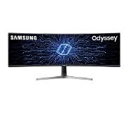 Samsung Odyssey C49RG94SSR 124,5 cm (49") 5120 x 1440 Pixels UltraWide Dual Quad HD LED Blauw, Grijs