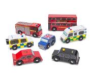 Le Toy Van Speelset Auto's London - Hout
