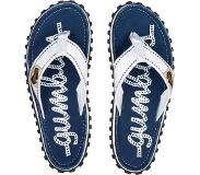 Gumbies - Teenslippers Dames - Rope Nautical - Blauw/wit - Maat 40