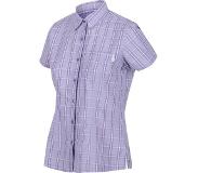 Regatta blouse Mindano V ruit dames polyester lila