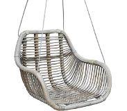 Sweet living Rotan Hangstoel Fly Greywash - 66x65xH49 cm