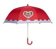 Playshoes kinderparaplu rood 'sweety' 70 cm