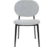 Zuiver | Eetkamerstoel Spike polyester grijs 45.6x81.5x53.2 cm overige stoelen | NADUVI
