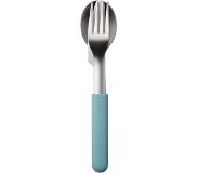Mepal Bestekset Bloom 3-delig - Nordic green stainless steel/pp