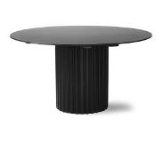 HK Living HKliving pilaar eettafel rond zwart outlet - afhalen