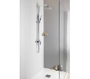Aqualine Factor douchecombinatieset 112cm chroom
