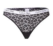 Calvin Klein dames brazilian kant zwart - S
