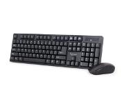 Gembird draadloze USB toetsenbord en muis set - QWERTY (US) / zwart