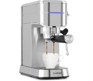 Klarstein Futura Espresso Maker 20 bar 1450W 20 bar 1,25l roestvrij staal