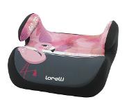 Lorelli Topo Comfort Booster Flamingo 15-36 kg, Grijs/Roze 1007099-2005