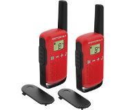 Motorola B4P00811RDKMAW Talkabout T42 Twin Red Walkie Talkies - 2 stuks