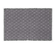 Sealskin Trellis Badmat 60x90cm katoen Zwart