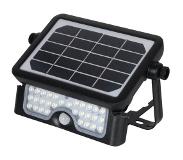 LumenXL Solar buitenwandlamp Robo 5W met sensor - zwart