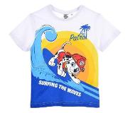 Ryhmä Hau Paw Patrol Nickelodeon T-shirt Surfing The Waves. Maat 110 cm / 5 jaar