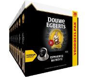 Douwe Egberts Espresso Ristretto Koffiecups - 10 x 20 cups - voordeelpak - 200 koffiecups