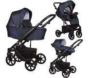 Baby Merc Mosca Denim 3-in-1 Kinderwagen incl. Autostoel MO/MO01/B