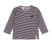 Dirkje Stripes Navy/Roze Maat 56 Lange Mouw T-shirt N214 NOS